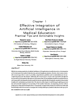 Effective Integration of Artificial Intelligence in Medical Education ...