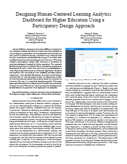 Designing Human-Centered Learning Analytics Dashboard for Higher ...